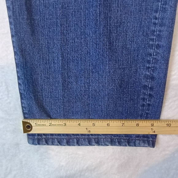 Vintage Chaps Jeans Mens Size 40x32 Straight Fit Blue Denim Relaxed Casual - Picture 7 of 16